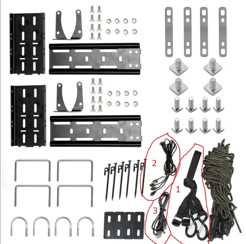 Awning accessories